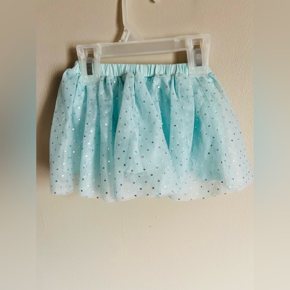 Girl Blue Tutu Sparkly Light Blue Skirt - Picture 1 of 5